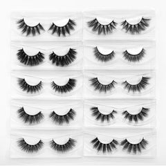 Mikiwi Lashes 5D faux mink are ultra-fluffy and lightweight for a seamless blend