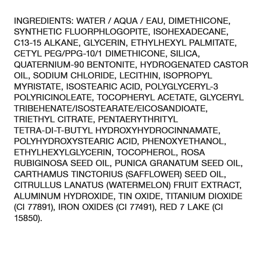 Milani Cheek Kiss ingredientes nutritivos con vitamina E para piel saludable