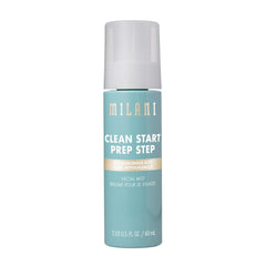 Milani Clean Start Prep Step facial mist bottle-dispense for quick post-workout refresh.