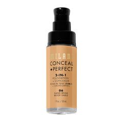 Milani Conceal + Perfect under-eye use brightens and conceals dark circles