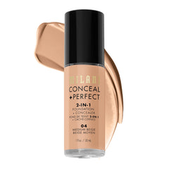 Milani Conceal + Perfect bottle with pump for quick, long-lasting coverage