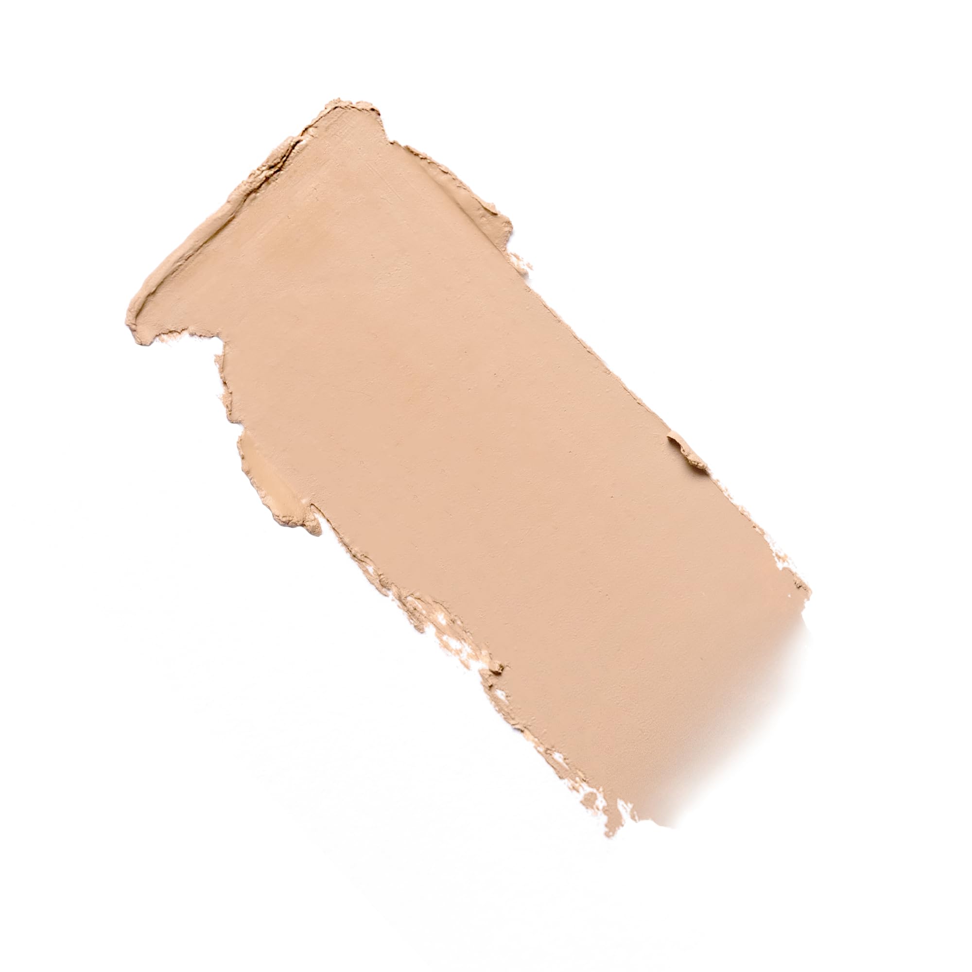 Milani Conceal + Perfect Skin Tint Stick swipe demonstrates buildable coverage on skin.