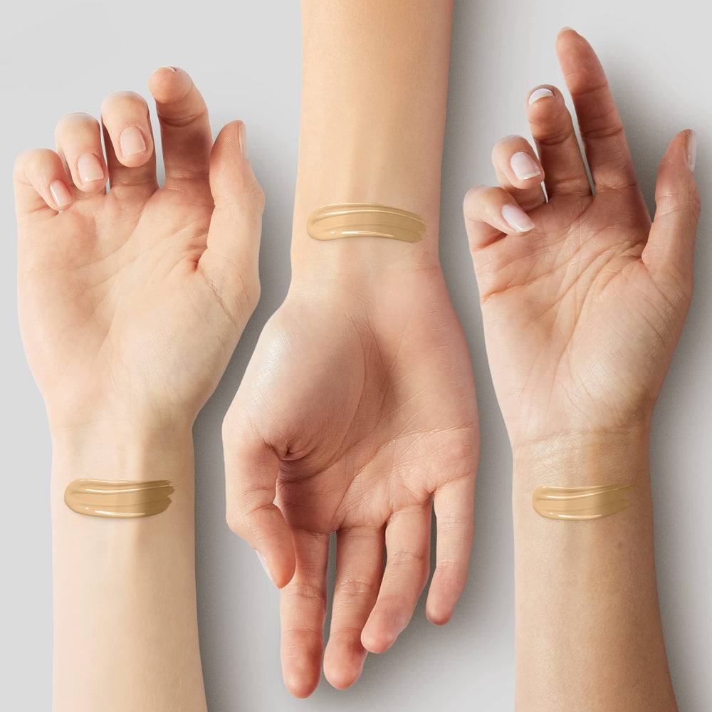 Milani Conceal + Perfect waterproof formula supports all-day wear.