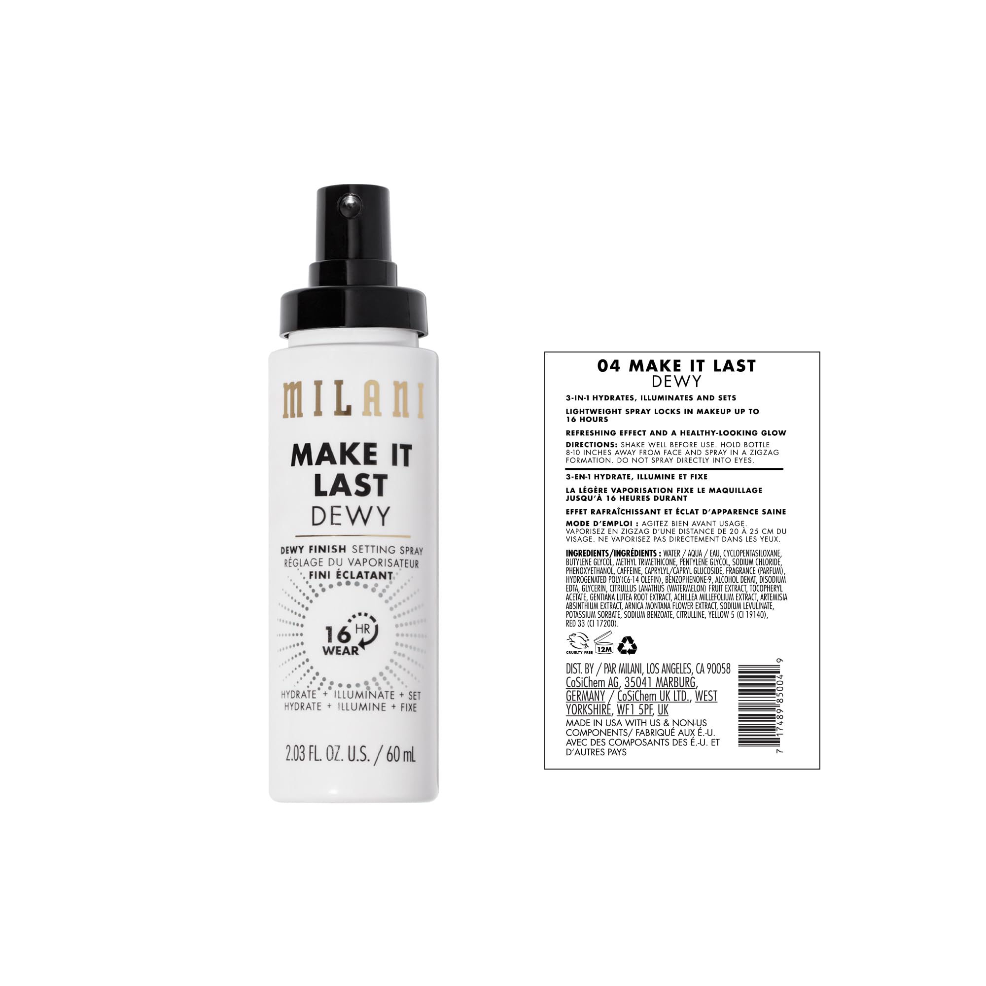 Milani Make It Dewy 2-pack on shelf offering budget-friendly glow.
