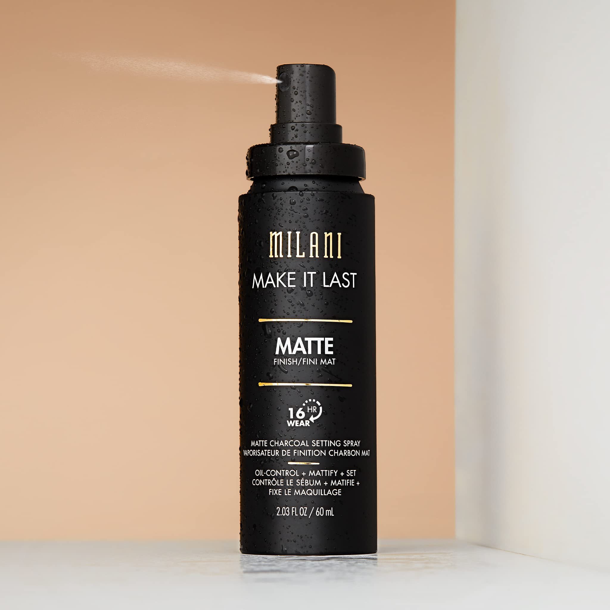 Milani Make It Last 2-pack packaging highlighting dual sprays