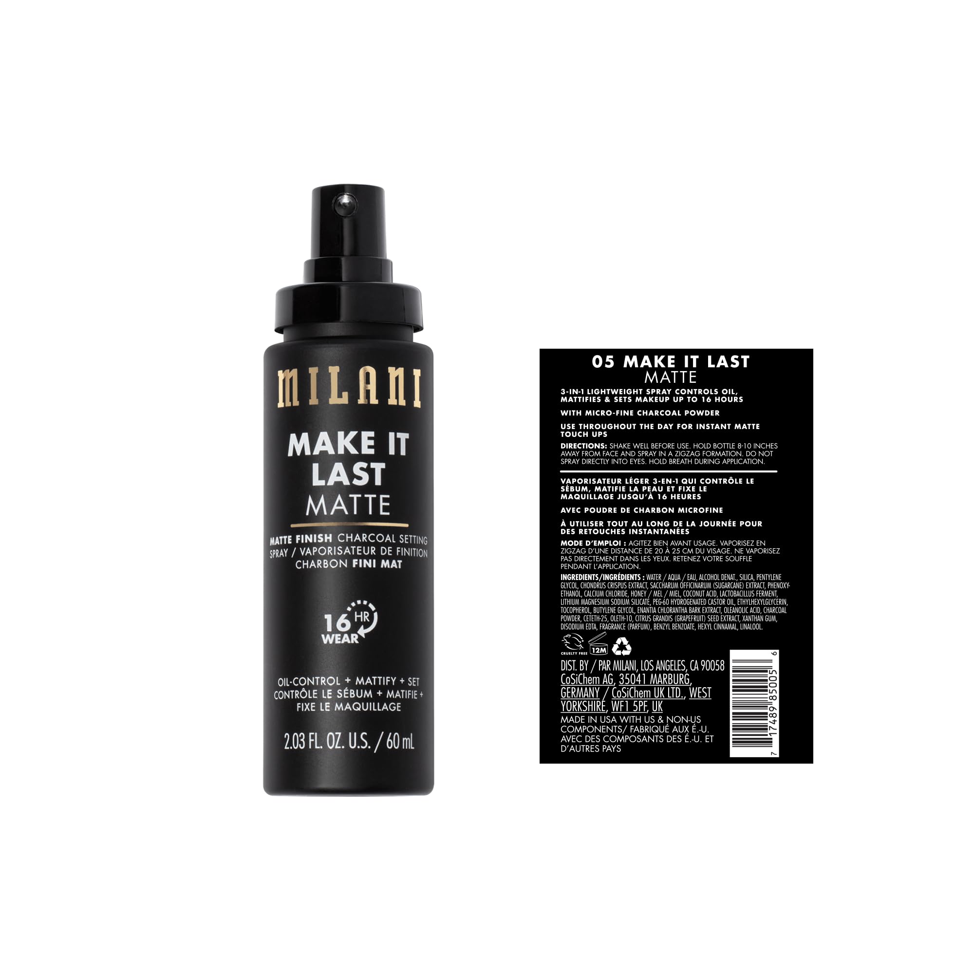 Milani spray tips 8-10 inches zigzag application guidance