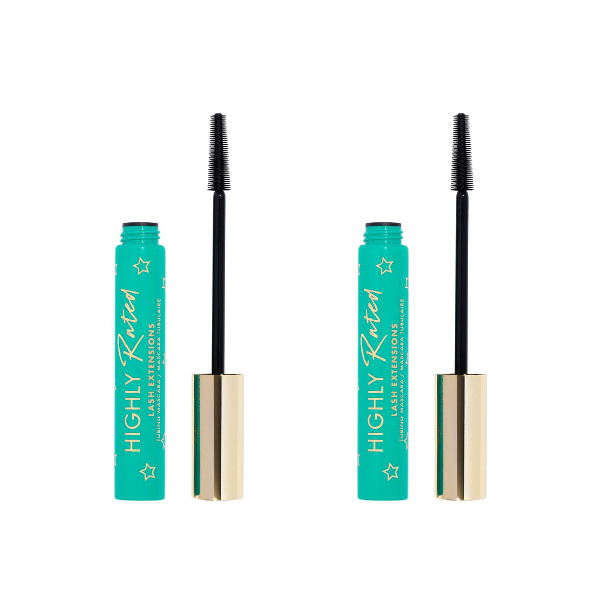 Milani Tubing Mascara close-up showing dramatic lift and length