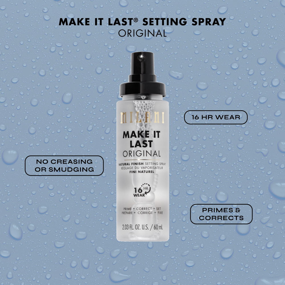 Milani vegan cruelty-free formula primes, hydrates, and illuminates for healthy radiance.