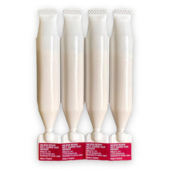 Close-up of Milbon Repair No.5 bottle highlighting nourishing care for damaged strands