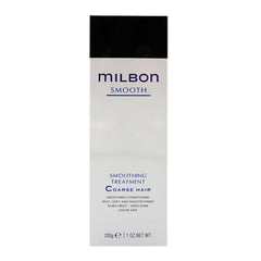 Milbon Smooth Smoothing Treatment application demonstrates even distribution for smoother, softer hair.