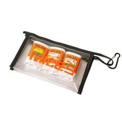 Miles mini pack with pouch highlighting aluminum-free natural formula