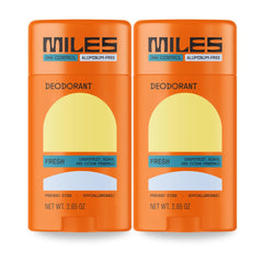 Miles Kids Deodorant pack shot highlights value for families and convenience.