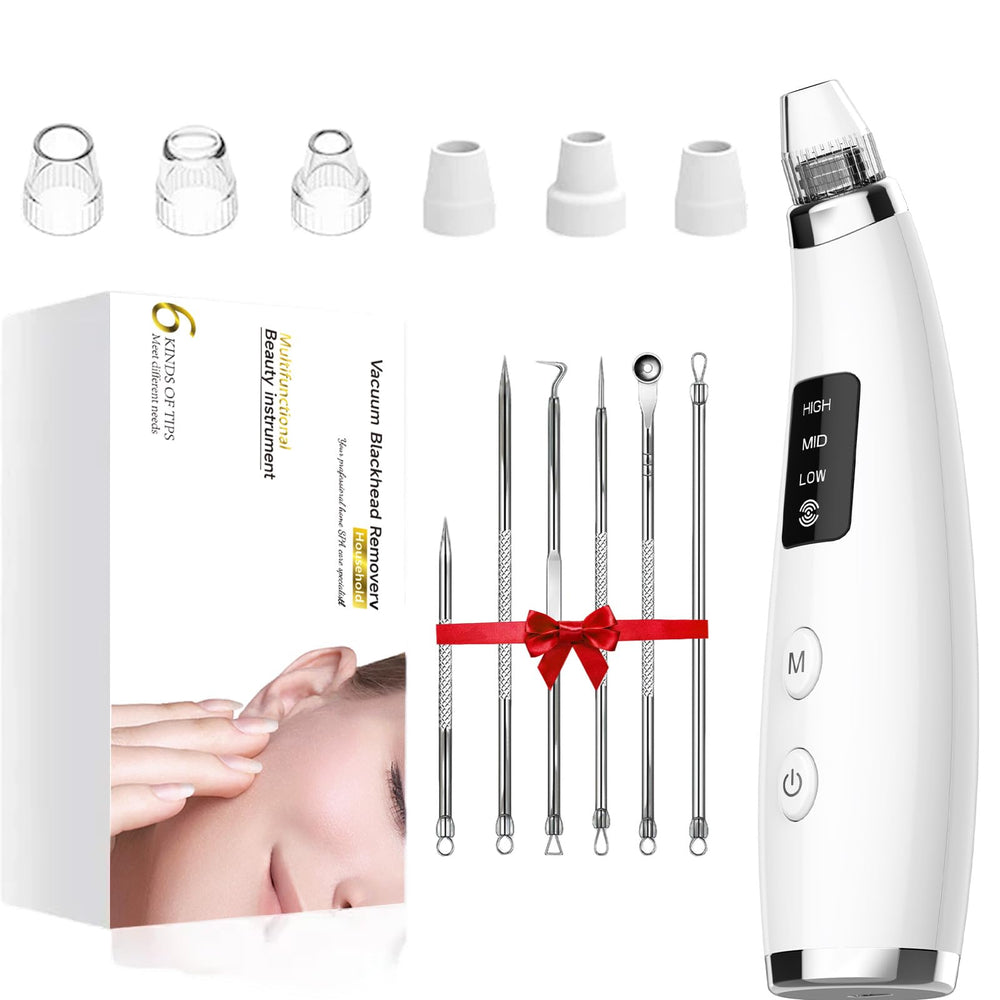 Miley blackhead remover vacuum front view with Type-C charging for on-the-go skincare.