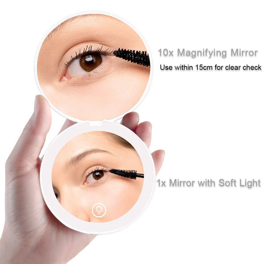 Milishow mirror 1x detail captures full-face check for even appearance