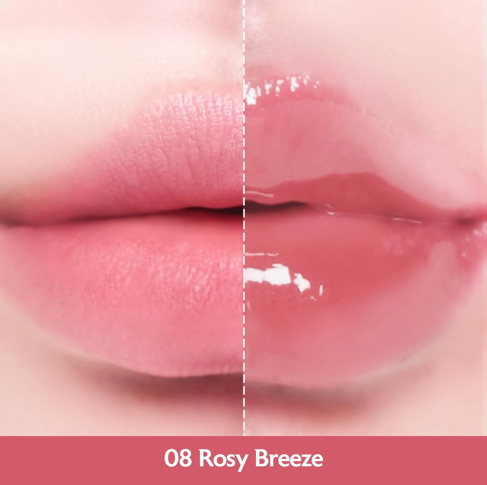 MILKTOUCH Jelly Fit Lip Tint Rosy Breeze water-based-texture feels light and breathable