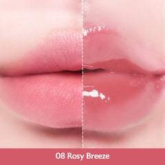 MILKTOUCH Jelly Fit Lip Tint Rosy Breeze water-based-texture feels light and breathable