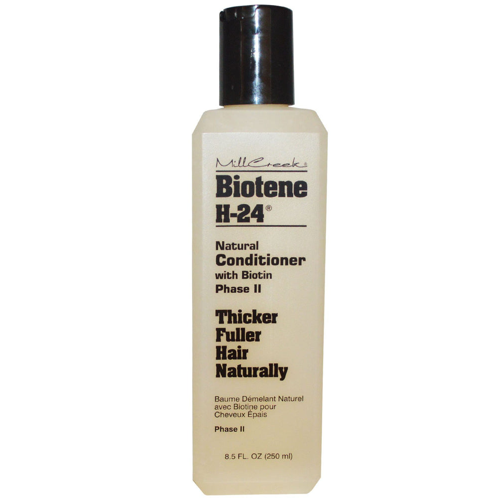 Mill Creek Biotene H-24 Shampoo lather close-up showing gentle cleansing.