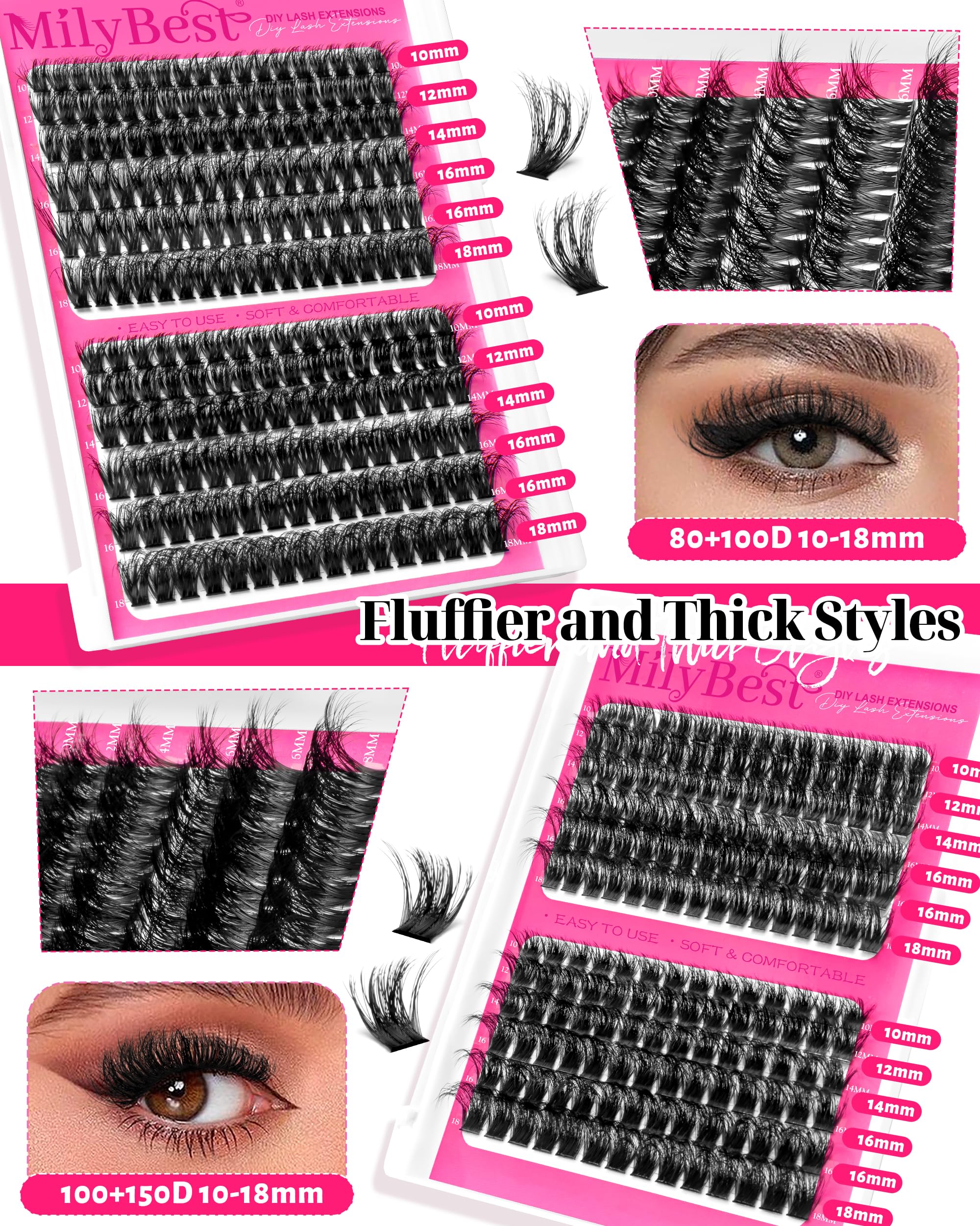 MilyBest lash remover 5ml for safe, quick cleanup after wear.