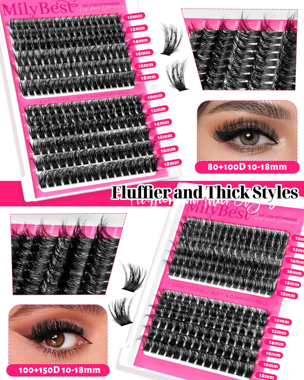 MilyBest lash remover 5ml for safe, quick cleanup after wear.