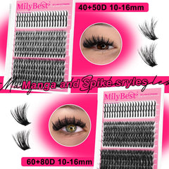 MilyBest eyelash remover included for gentle post-application cleanup