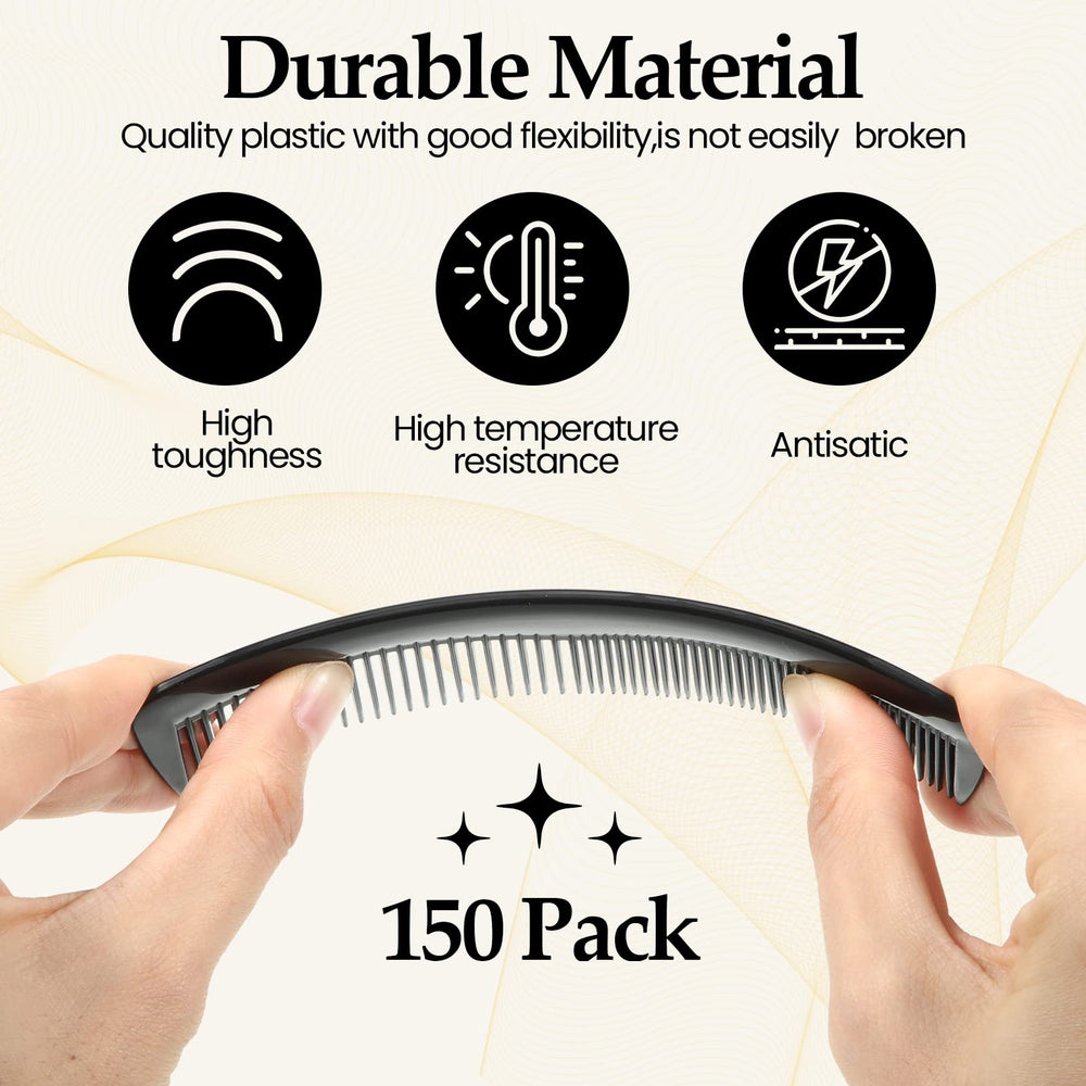 Mimorou two-density teeth combs for versatile styling