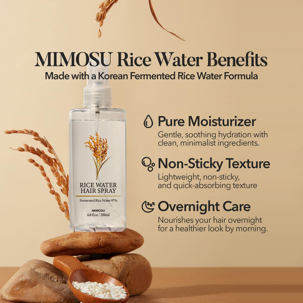 Strands with shiny curls after using Mimosu spray emphasize elasticity and manageability.