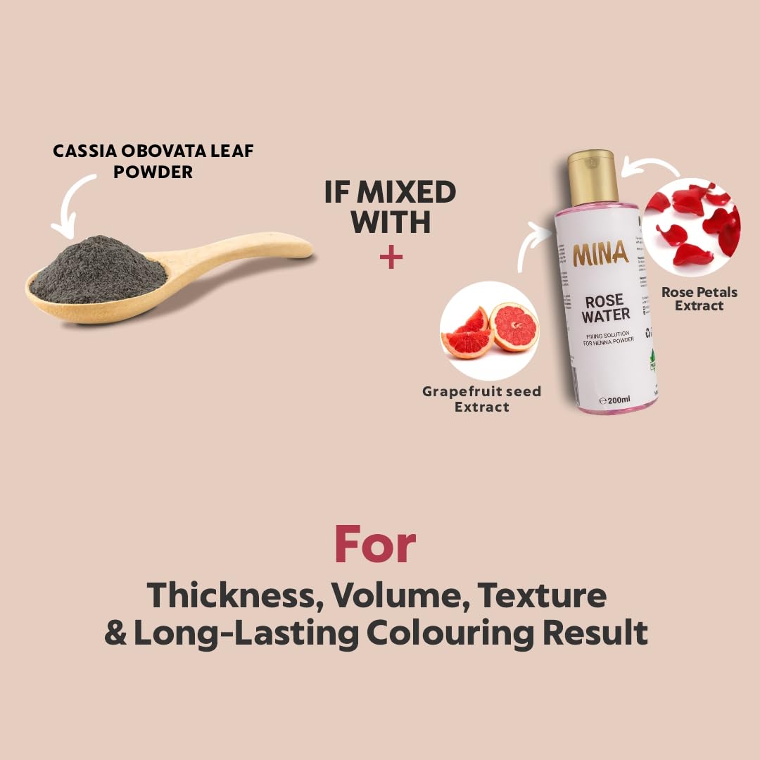 MinaiBrow iBrow copper brown shade swatches show rich, vibrant tone.