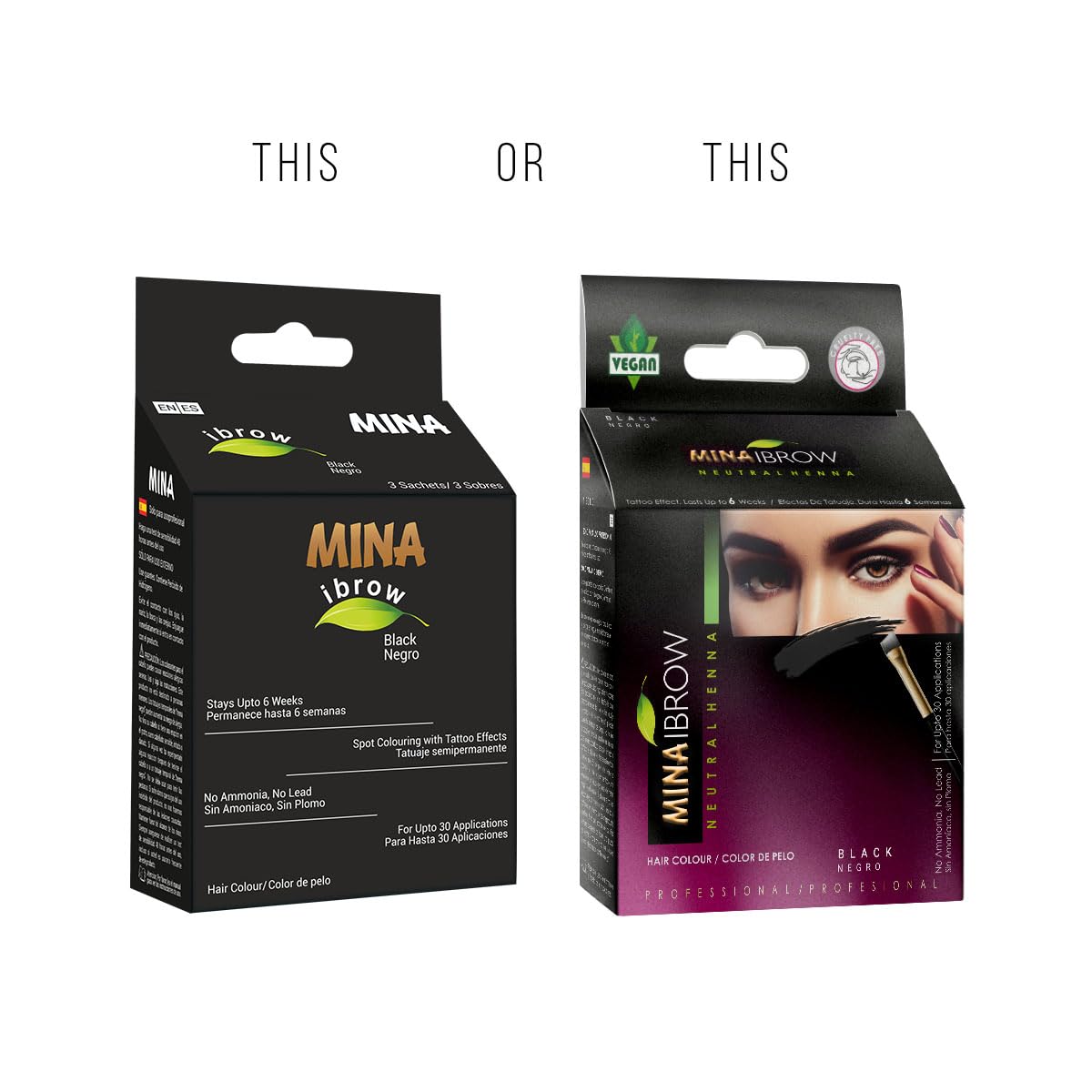 MinaiBrow plant-based-ingredients-cassia highlights natural color care and hydration.