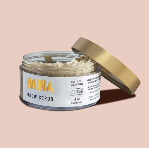 MINA Brow Scrub: exfoliación suave que elimina impurezas sin químicos agresivos