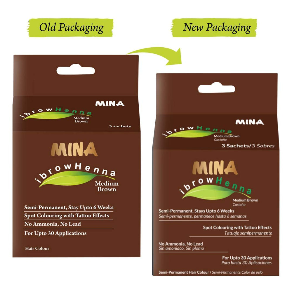 MinaiBrow ingredientes-natural Cassia Obovata, cuida el cabello durante la coloracion.