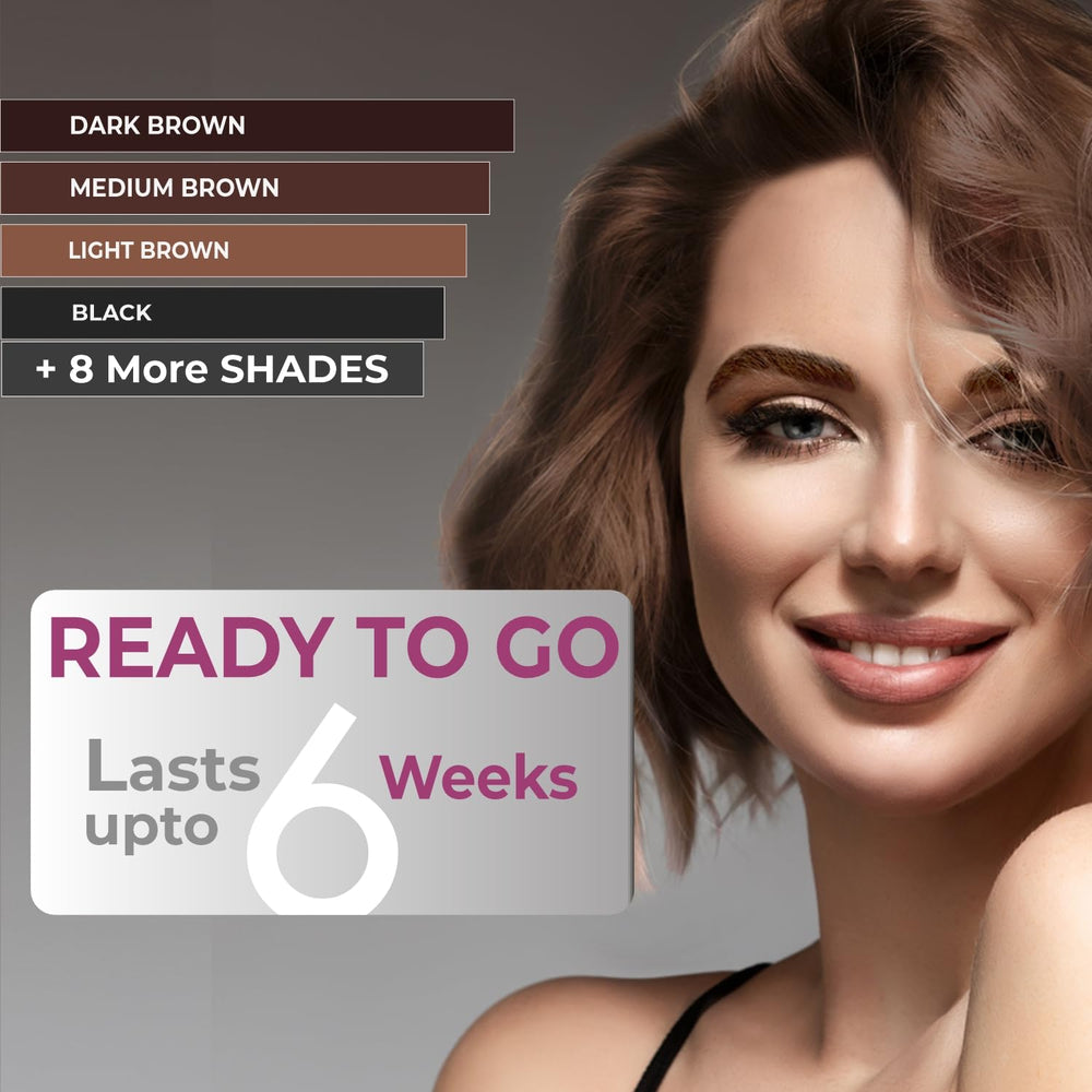 MinaiBrow water-activation step illustrates simple, mess-free application