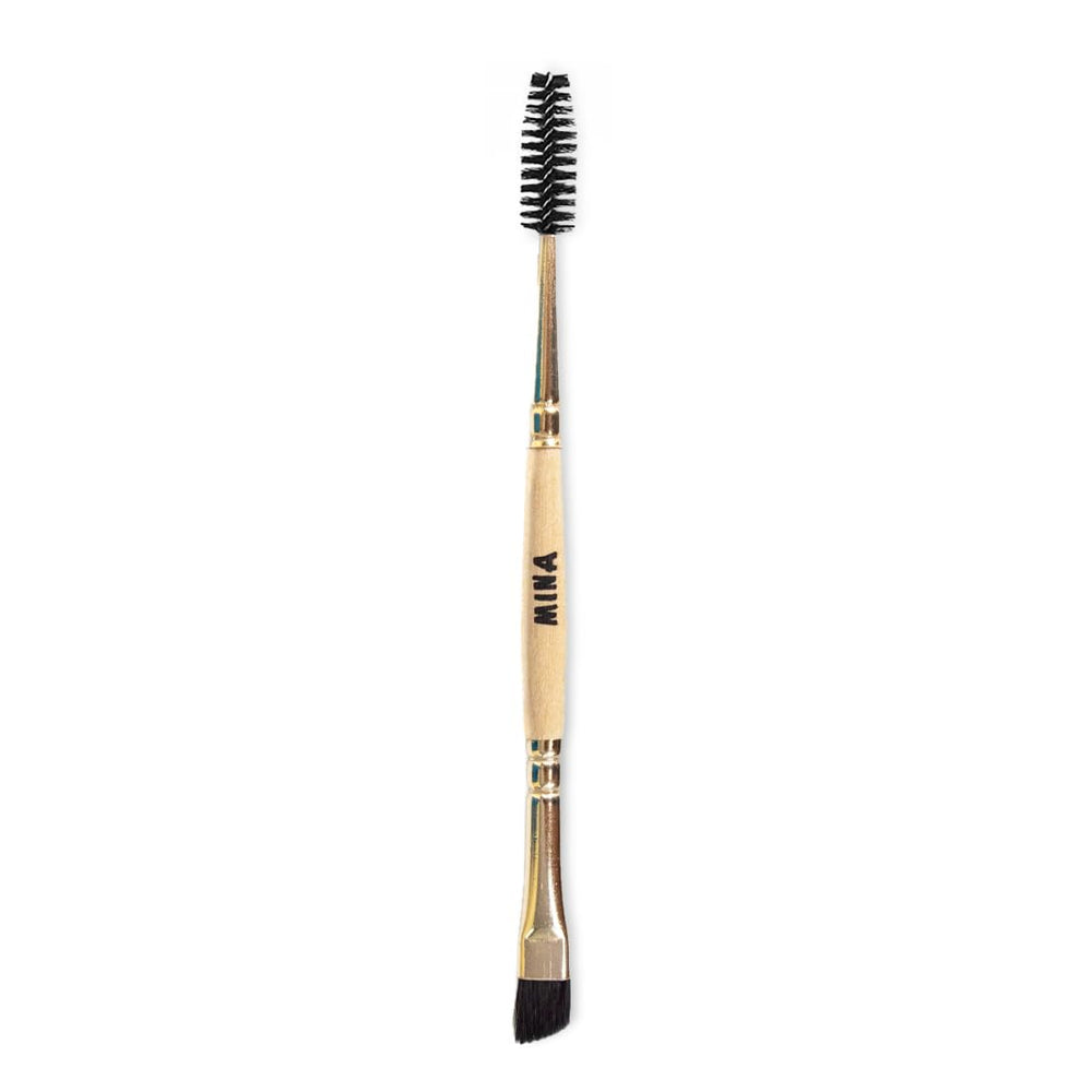 MinaiBrow long-lasting color swatches demonstrate fade-resistant results.