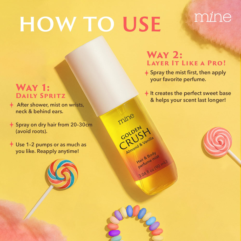 Mine formula with argan and chia oils protects hair from dryness
