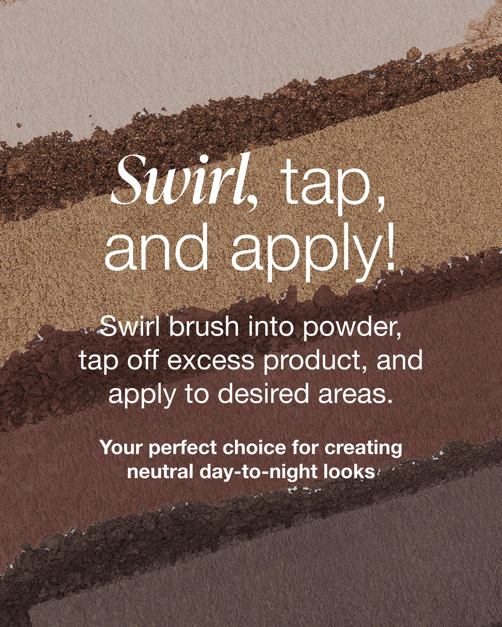 Mineral Fusion Coffee Break lid highlight with subtle shimmer on eye
