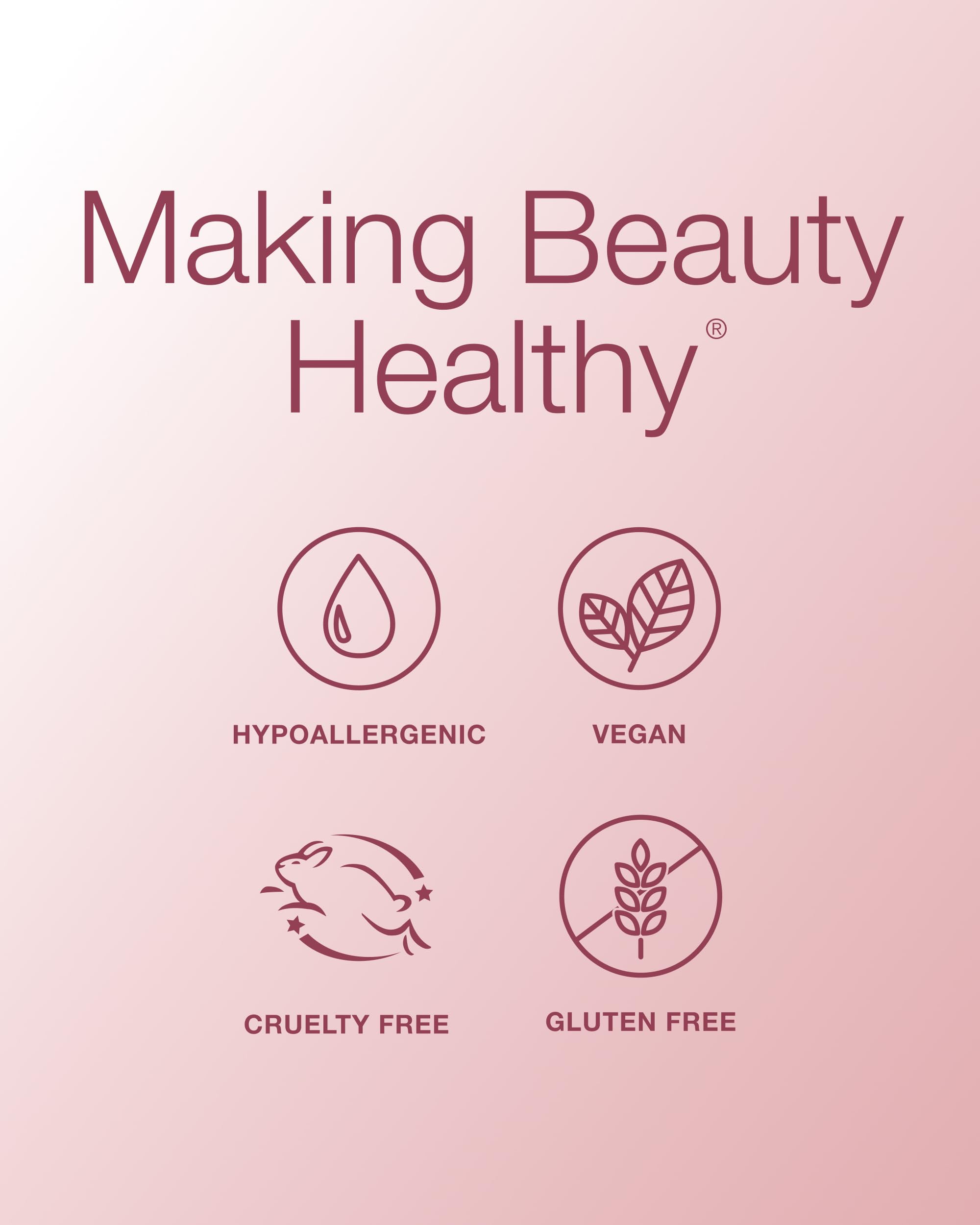 Mineral Fusion Concealer Palette Indulgence mineral-based composition supports skin-friendly makeup days.