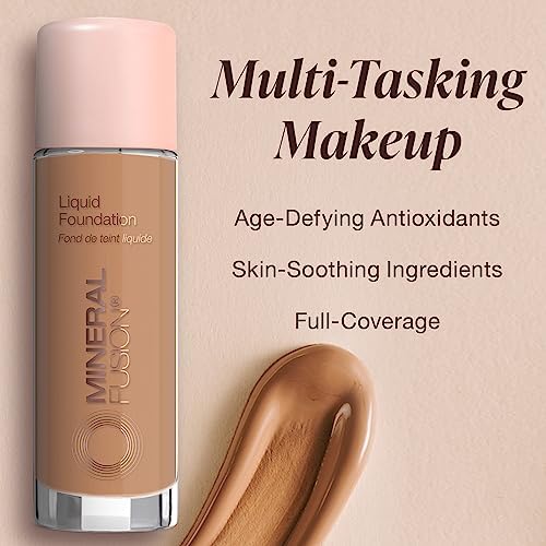 Mineral Fusion foundation hydration illustration shows up to 12 hours of wear.