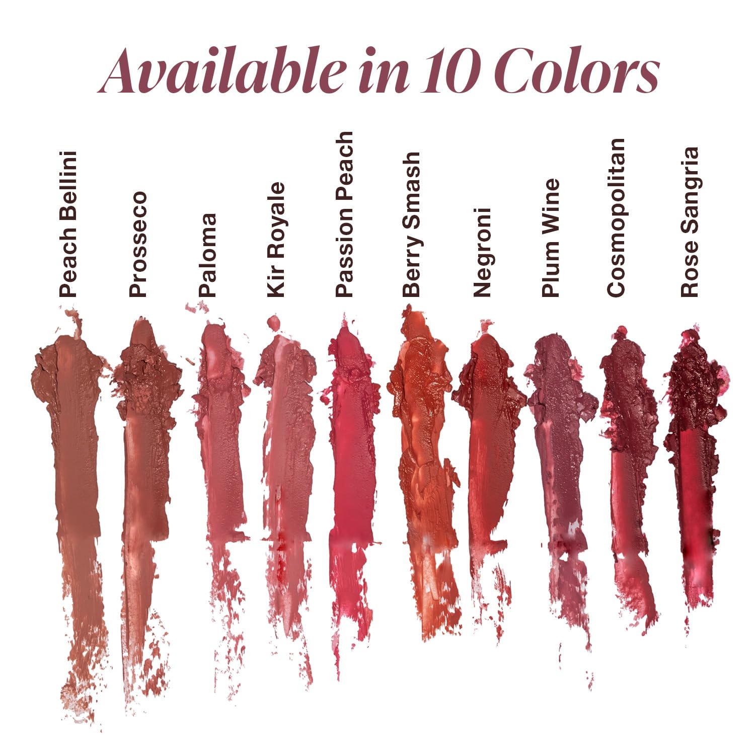 Mineral Fusion Lipstick Negroni ingredients closeup highlights avocado oil and cocoa butter benefits