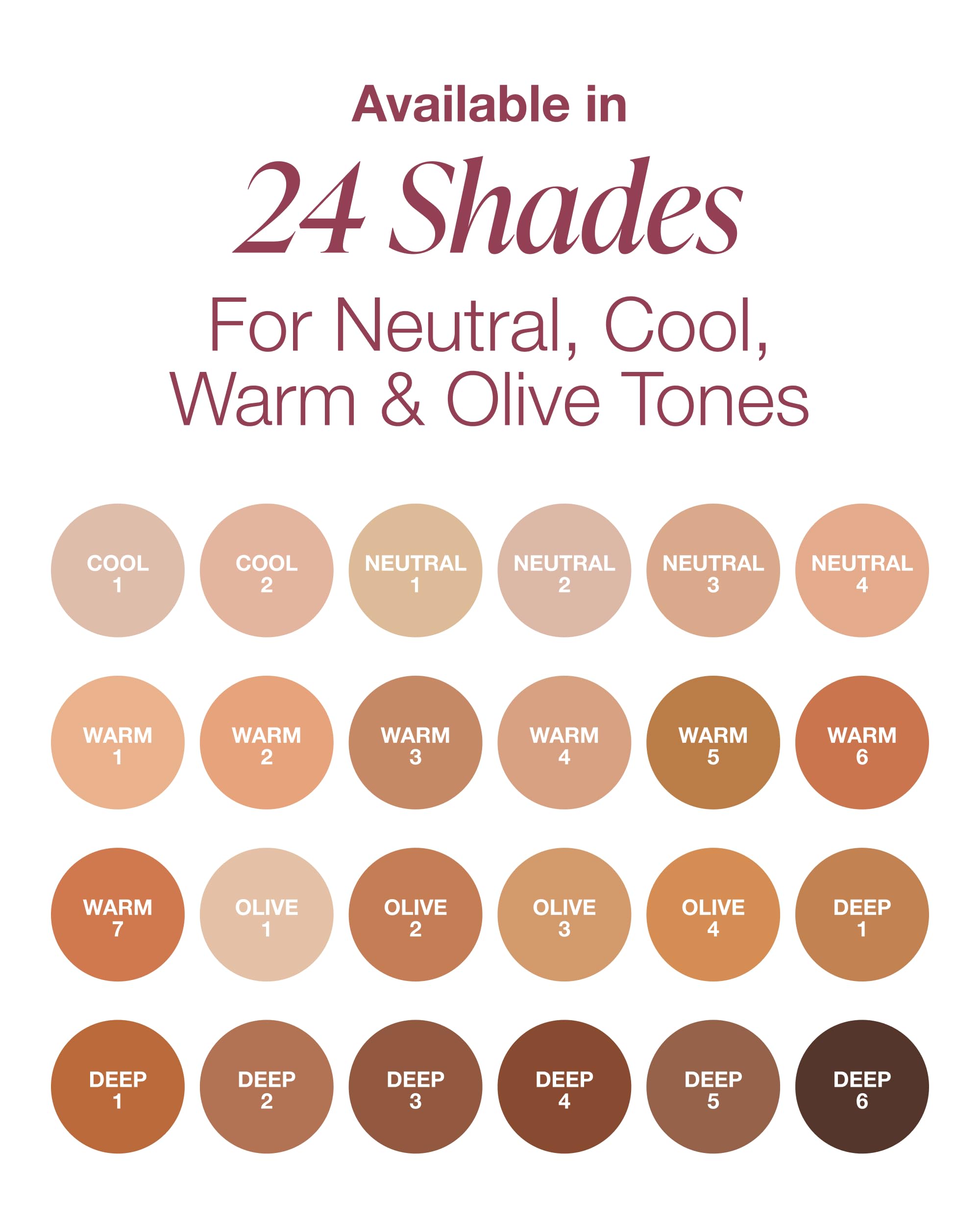 Mineral Fusion matte finish on model cheek reduces shine