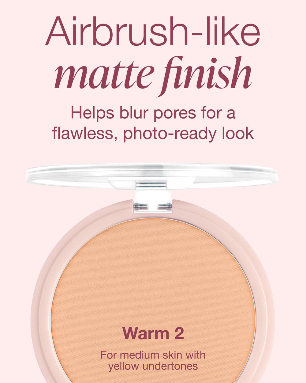 Mineral Fusion application brush demonstrates easy layering for buildable coverage
