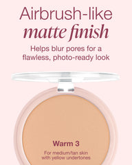 Mineral Fusion shade Warm 3 swatch showing yellow undertones.