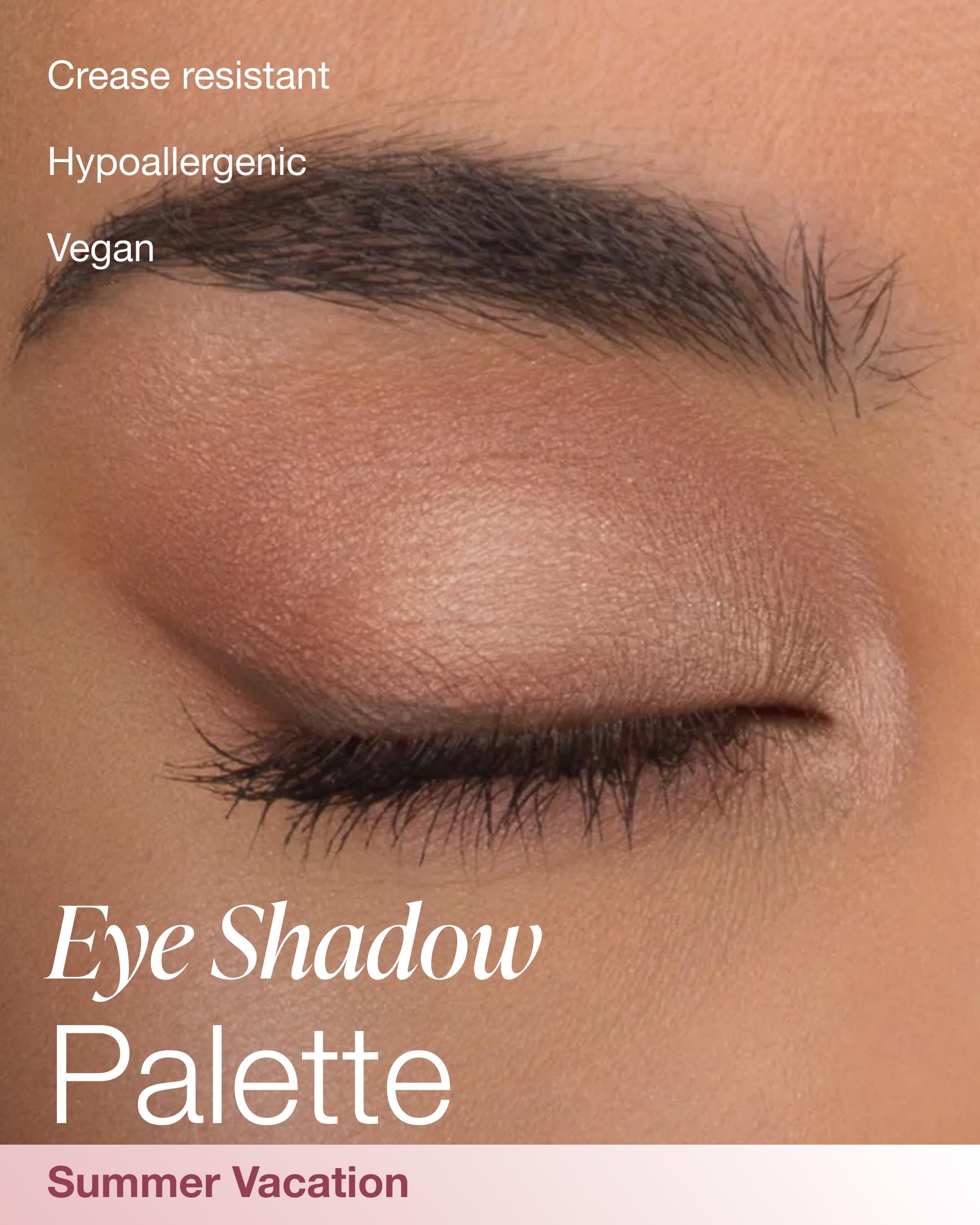 Mineral Fusion Summer Vacation shades closeup shows four versatile neutrals and pinks.