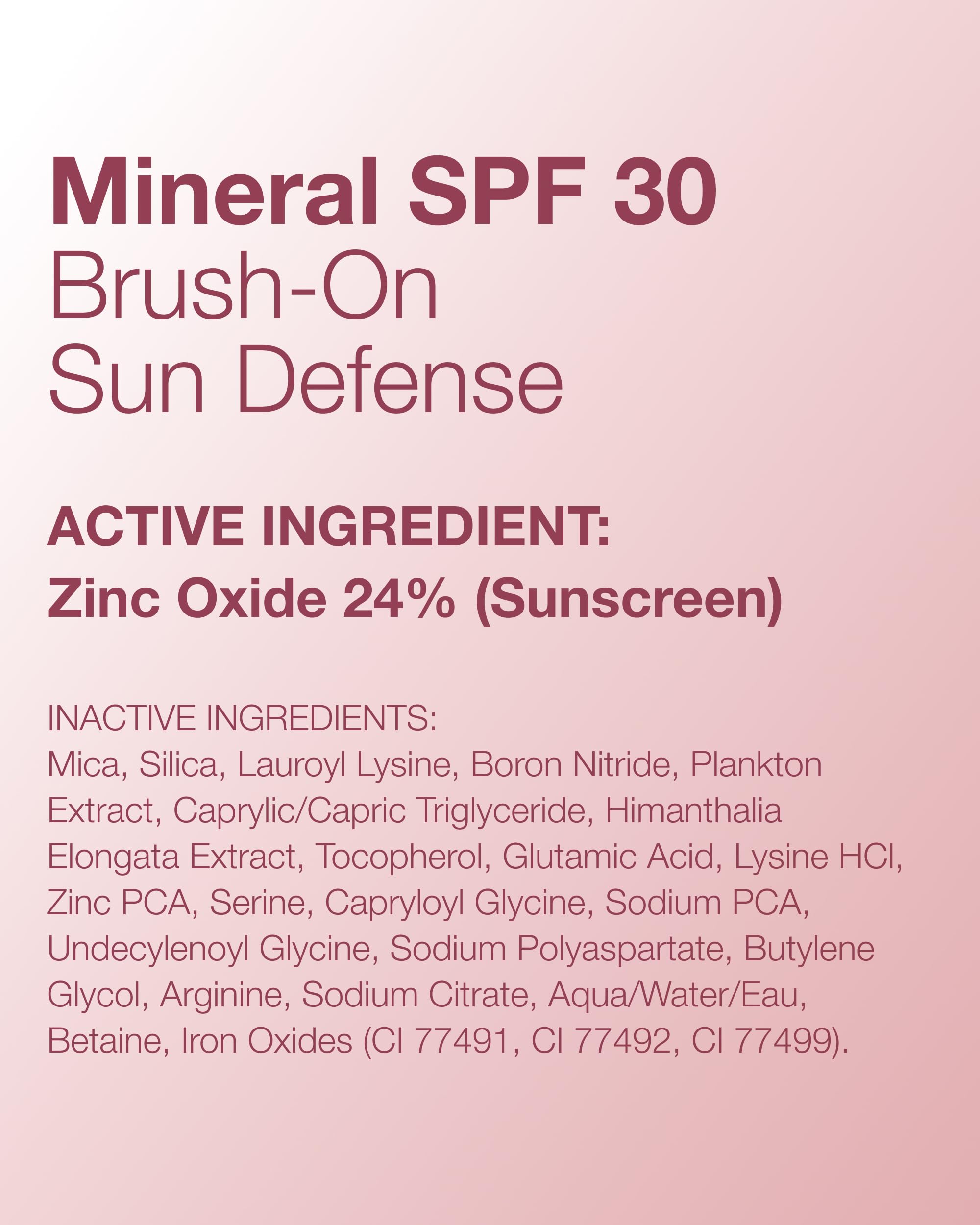 Mineral Fusion travel-friendly 0.14 oz compact ideal for on-the-go protection.