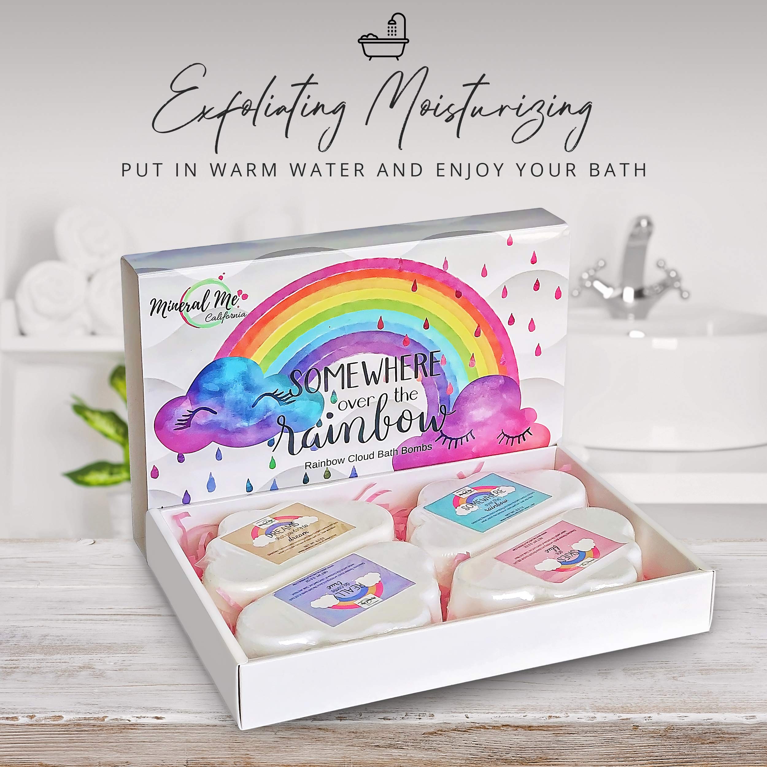 Mineral Me California essential-oils-bath bomb offers a soothing, spa-like aroma