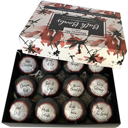 Mineral Me California bath-bomb-stress-relief-aromatherapy demonstrates calming ambiance.