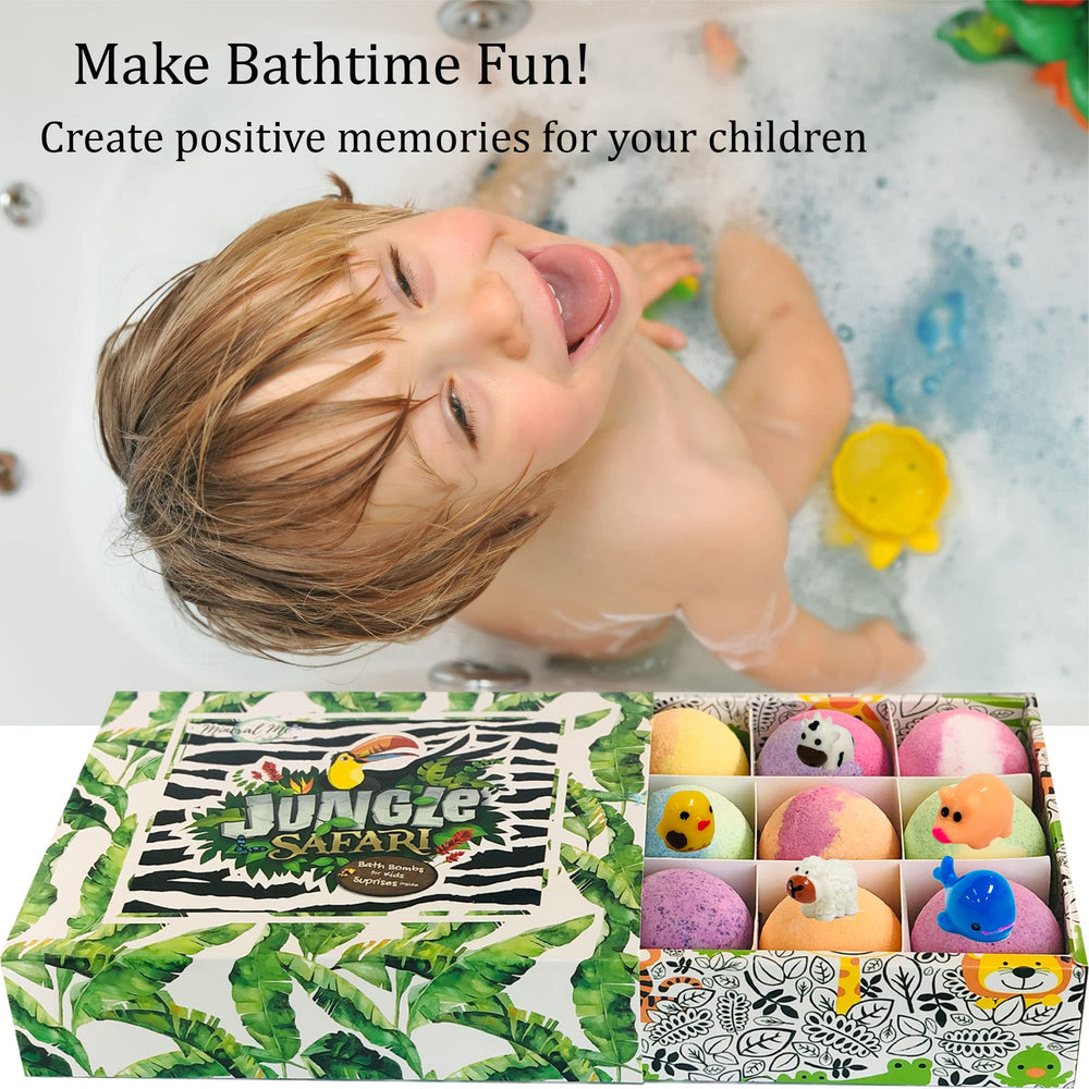 Mineral Me California jungle toy reveal adds imaginative play after baths.