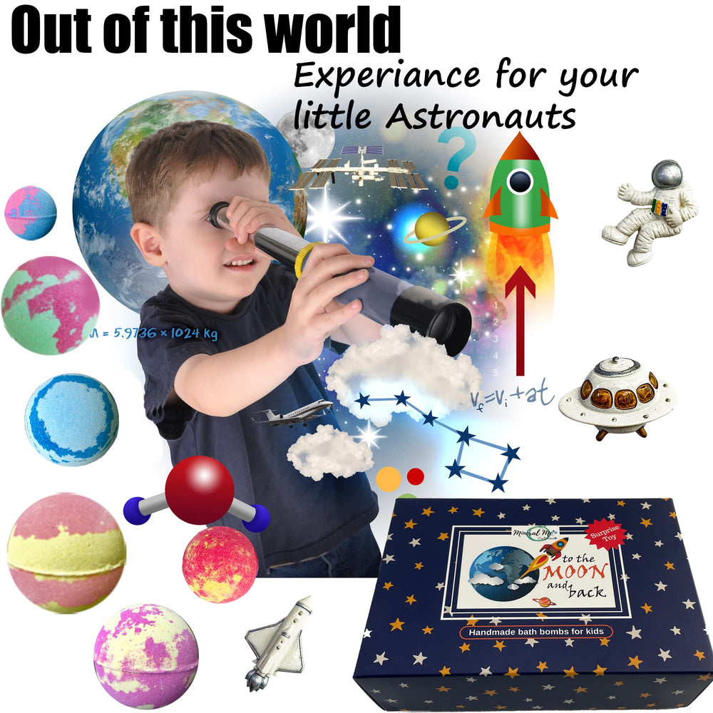 Mineral Me California Galaxy Bath Bombs gift-ready packaging for birthdays or holidays.