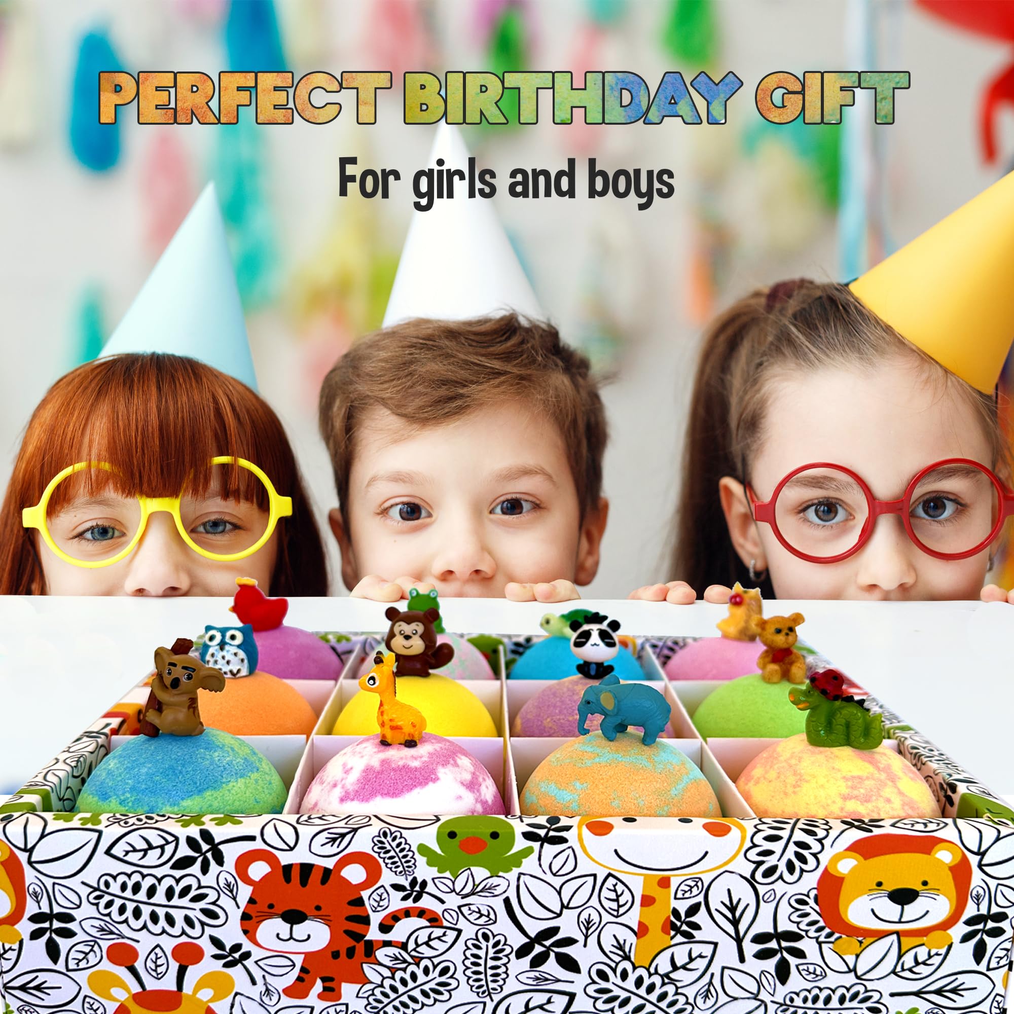 Mineral Me California gift-ready bath bomb set is ideal for birthdays.