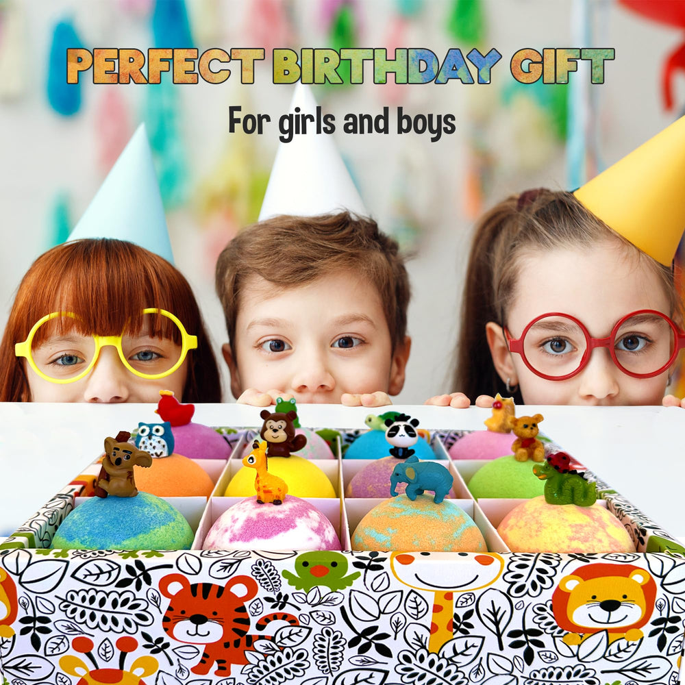Mineral Me California gift-ready bath bomb set is ideal for birthdays.