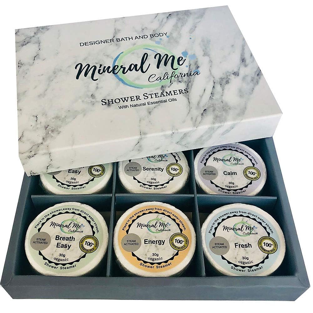 Mineral Me California gift box packaging makes a ready, thoughtful gift.