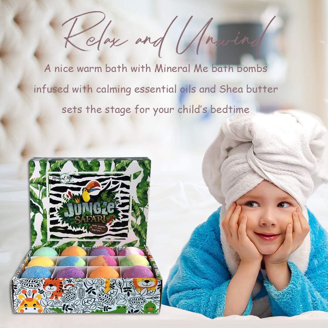 Mineral Me California stocking stuffer bath bombs brighten holiday bath routines.